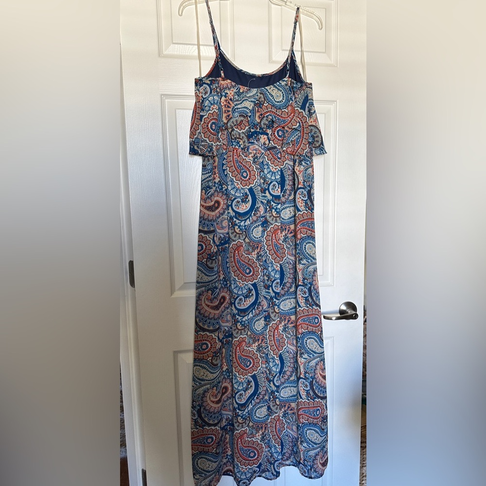 Long spaghetti strap dress